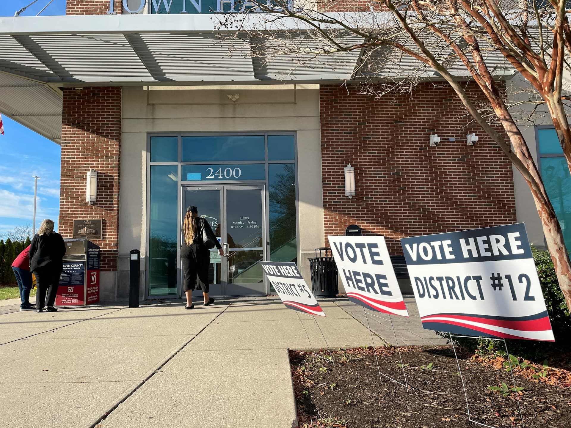 Voting booth - political campaign direct mail